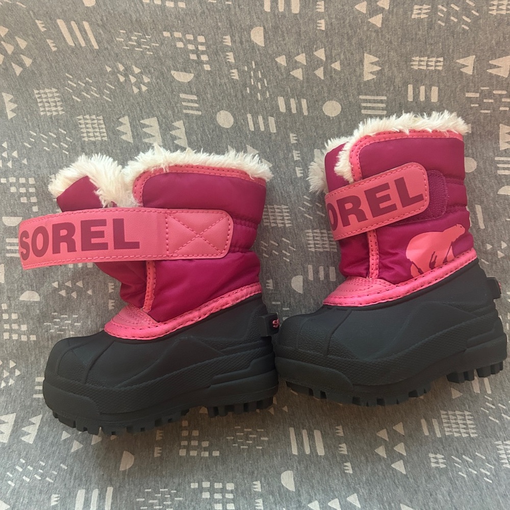 Sorel commander toddler snow boot